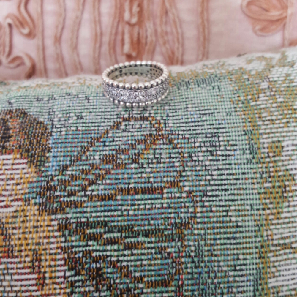 Pandora Beaded Pave Band